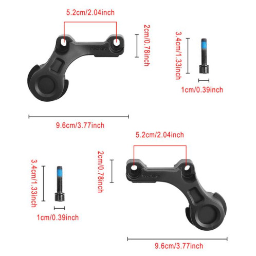 Couvercle de joint de culbuteur pour scooter électrique INOKIM OX OXO X1670, pour boucher les trous du moteur et de l'arbre de roue, style : arrière SH09021076-07